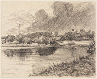 KT 1985 083
<br/>
Gezicht op de IJssel
<br/>
<em>Graaf, Frederik de (1871-1930)</em>